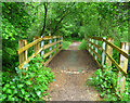 Bridge over Silchester Brook in RG26 5EN