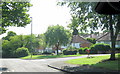 West Heath, Rednal Road With Aversley Road on Right in B38 8PN