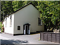 Cwmbelan Baptist chapel in SY18 6QB