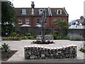 Sculpture in a park off East street in BN25 1BE