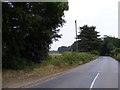 Ipswich Road & the footpath to Adastral Park in IP5 4AA