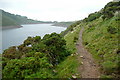 Path alongside Meldon Reservoir in EX20 4LU