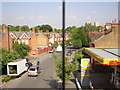 Croxted Road, West Dulwich, from the train in SE24 9HD