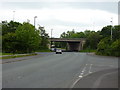 Spire Road passing under Sunderland Highway in NE38 8NP