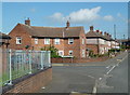 Residential street in Poolsbrook in S43 3FN