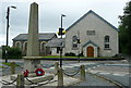 Mary Tavy Wesleyan chapel and war memorial in PL19 9QA