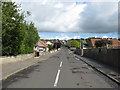 A street scene at the west end of Crossford in Crossford (Fife)