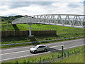 Footbridge over the new A473 in CF38 2NF