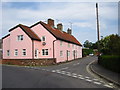 Cottages on Holly Lane in Rushmere St Andrew