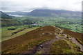 The summit ridge of Barrow in Above Derwent