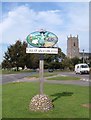 Great Massingham village sign in PE32 2EX