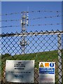 Coker Hill Reservoir and Mobile Phone Transmitter in BA22 9DE
