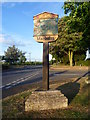 Marholm village sign in PE6 7HX