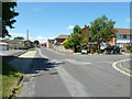 Approaching the junction of Stow Crescent and Glensha Gardens in PO15 6PF