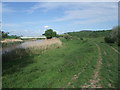 South Downs Way about to cross the River Arun in BN18 9GY
