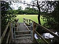 Footbridge and path to Llanfyrnach in SA35 0BB