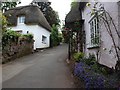 Cottages on Totnes Road, Cockington village in TQ2 6RX