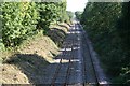 Railway cutting at Coalville in LE67 4AS