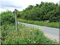 Footpath Sign in Barnardiston