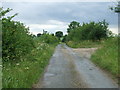 Footpath off country lane in CB9 7TF