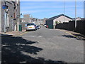 Looking down St Peter Street, Aberdeen in AB24 5RY