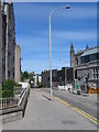 Looking down Littlejohn Street, Aberdeen in AB24 5HL