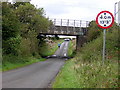 Country Road Passes Under Neilston Railway Line in G78 2BS