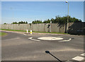 Mini roundabout - Cliddesden Lane in RG22 4RH