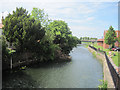 River Ancholme from main bridge in DN20 9SY