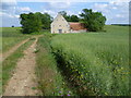Derelict barn near Helpston in PE6 7EE