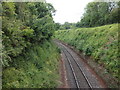 Railway cutting, near Bilbrook in TA24 6HQ