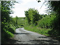Road to West Woodhay Down in RG17 9ED