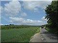 Road by Walbury Hill in RG17 9EL