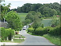 Winterbourne Road leaving Boxford in RG20 8DR
