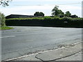 A4119 road junction near Groes-Faen in CF72 8NJ