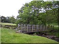 Sabden Brook footbridge in BB7 9DT