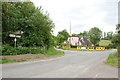 Rural Crossroads near the Maple Brook Pumping Station in WS7 9HF