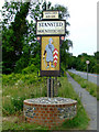 Stansted Mountfitchet village sign in CM24 8XY