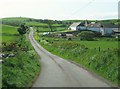 The road passing Cairnbowie in DG9 0PZ