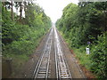 Camberley: Ascot to Guildford railway in GU15 3TP