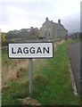 Entering Laggan from the east in PH20 1AN