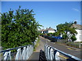 Olive Road, Dartford from footbridge in DA1 2LN