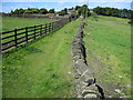Footpath to Wolfstones Heights Farm in HD9 3UR