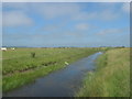 Drainage channel in East Guldeford Levels in East Guldeford