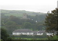 Eglwys Beuno Sant Church from the Pilgrim's Road in LL54 5PB
