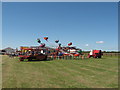 Fairground rides at Longcot Fete in SN7 7TE