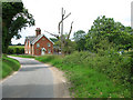 Roadside cottages, Uggeshall in NR34 8BE