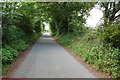 Lane near to the A38 Dual Carriageway in WS14 0PW