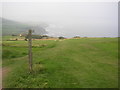 Junction of paths, Ravenscar Golf Course, Stainton Dale in YO13 0ES