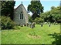 Graveyard at St Margaret's church in GU27 3JL
